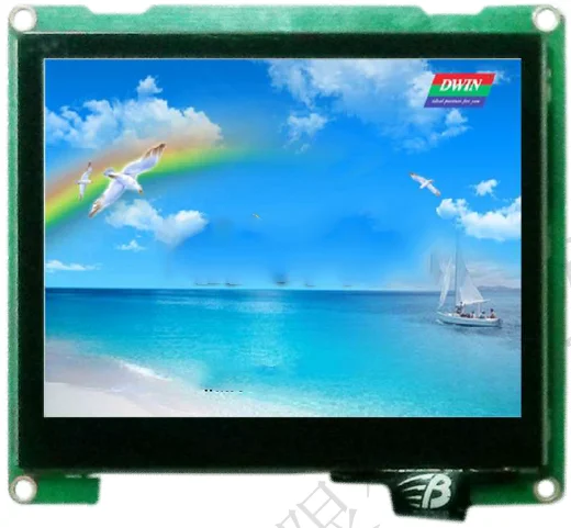 DMT32240M035_07WT мини DGUS 3 5 дюймовый DWIN последовательный порт емкостный сенсорный экран
