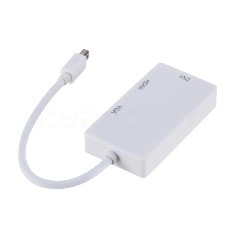 MINI DP TO DVI VGA HDMI 3 in 1-K