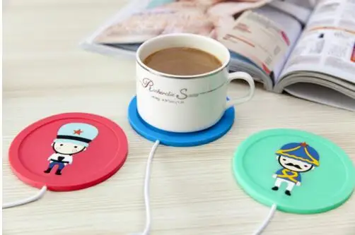 5V USB Silicone Heat Warmer Heater for Milk Tea Coffee Mug Hot Drinks Beverage Cup