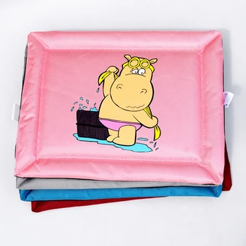 

Pet Pad Summer Cooling Mat Waterproof Dog Beds Cartoon Cold Silk Moisture-Proof Cooler Mattress Cushion Puppy Sleeping Mat