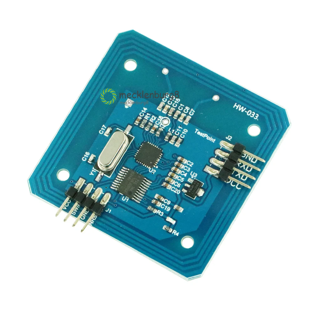 Модуль rfid считывателя RC522 13 56 МГц кардридер IC MFRC522 RF UART TTL интерфейс для Arduino и Raspberry