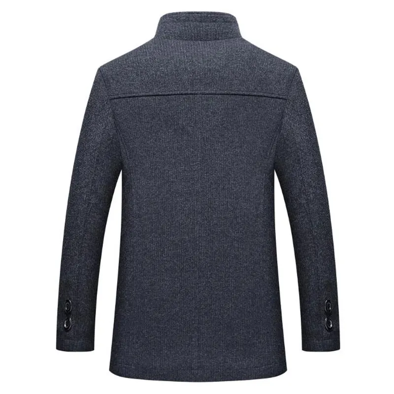 TANGNEST/2019 Новое поступление мужская Мода Зима Однобортный блейзер мужской Slim Fit