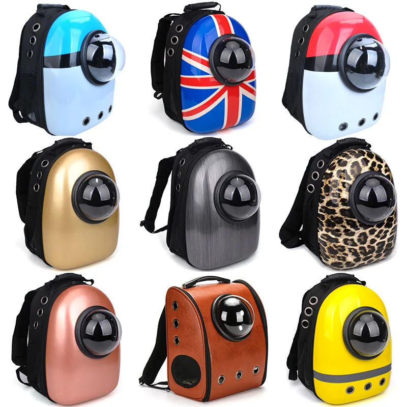 

Pet Backpack Retractable Cats and Puppy Outdoor Portable Pet Bag