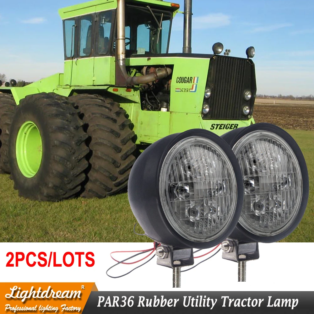 Круглый тракторный светильник PAR 36 головное крыло John Deere New Голландии чехол Challenger