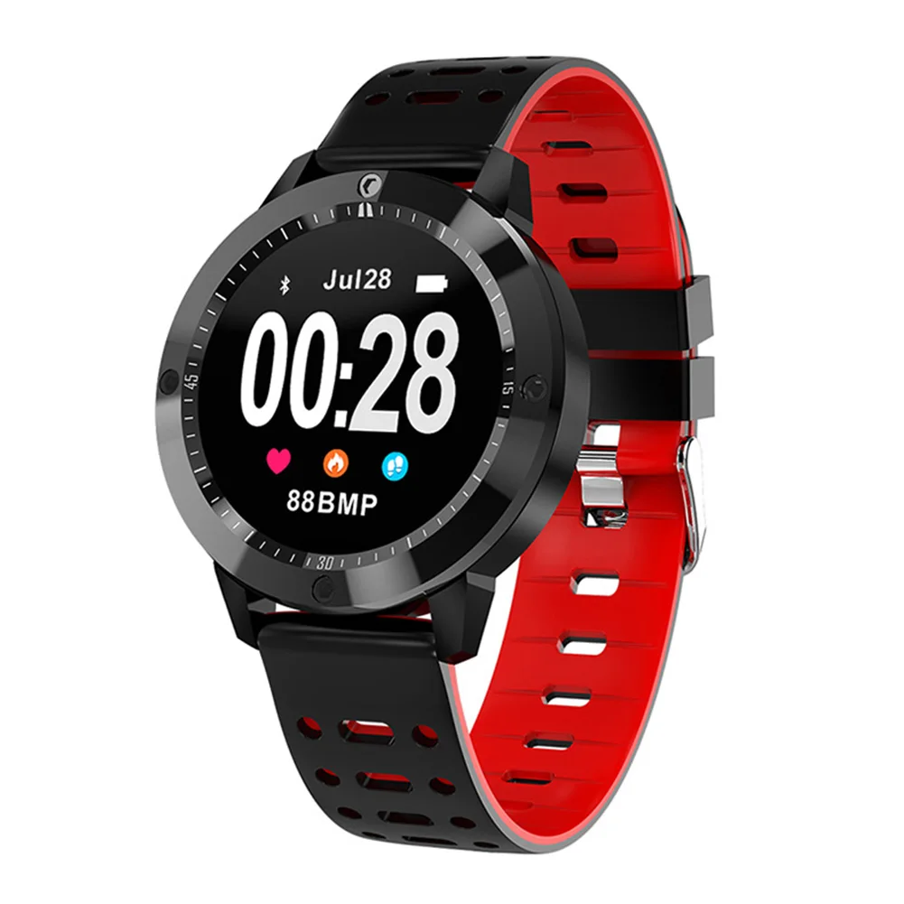 CF58 Waterproof Blood Pressure Sports Bracelet Bluetooth Step Counter Wristwatch Call Reminder Heart Rate Monitor | Электроника