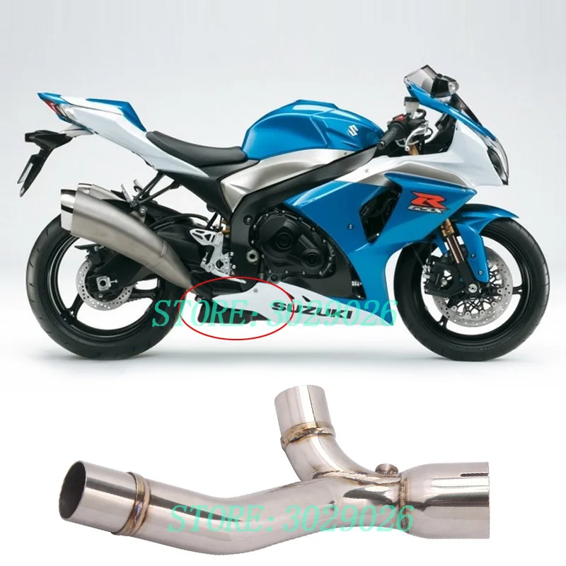 Для Suzuki GSX-R GSXR 1000 2009 2010 2011 GSX-R GSX R 1000 GSXR1000 moto rcycle moto глушитель выхлопных среднего трубы