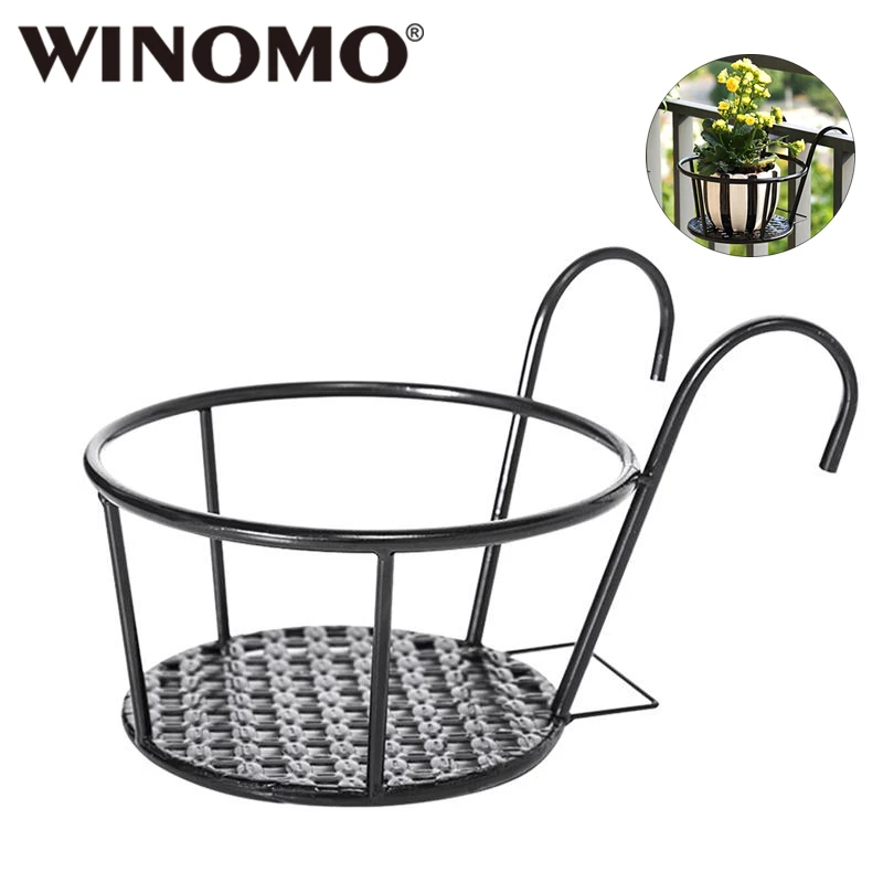 

WINOMO Versatile Lightweight Geometric Strong Metal Plants Stand Flowerpot Shelf Plant Shelf Flower Pot Supporting