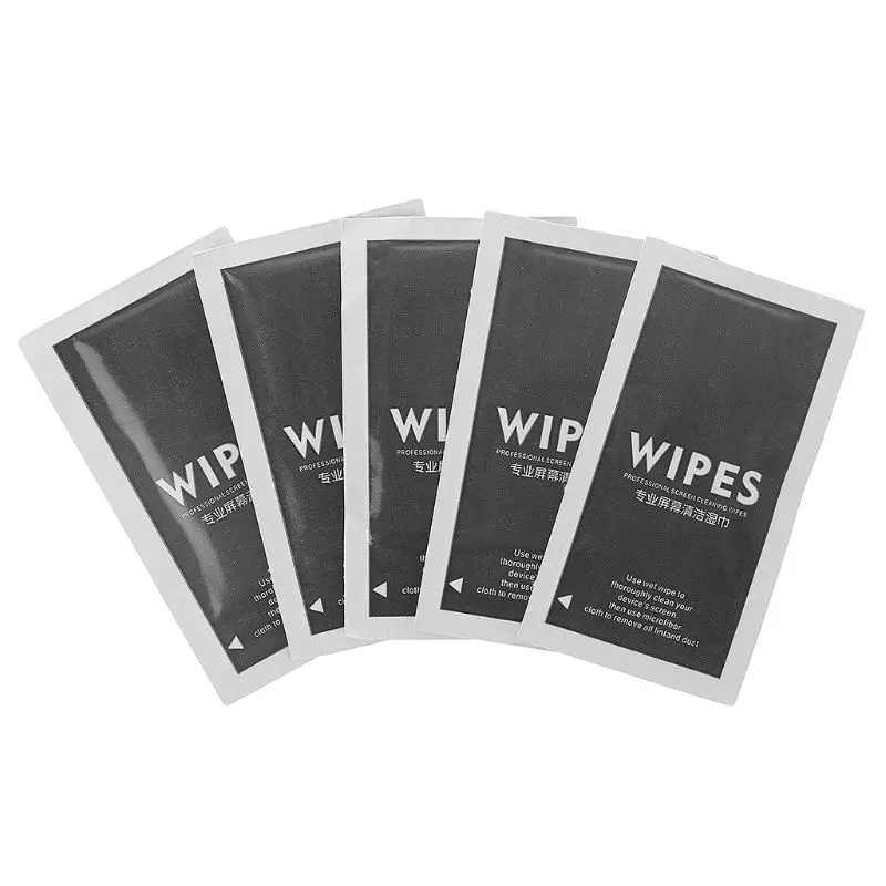 

5pcs Professional Screen Cleaning Wipes Dust Remover For Phone Camera Tablet Computer