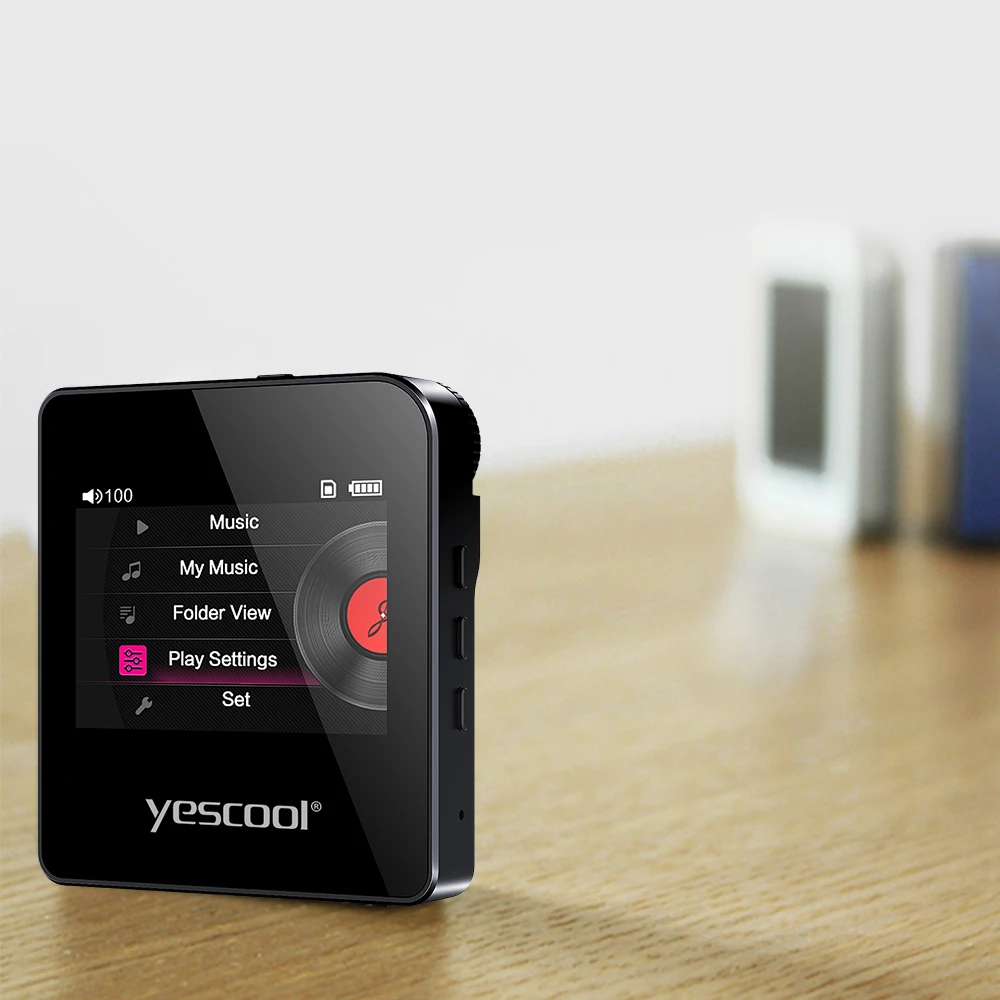Yescool S3 Профессиональный HIFI стерео MP3 плеер без потерь поддержка 128G TF карта мини
