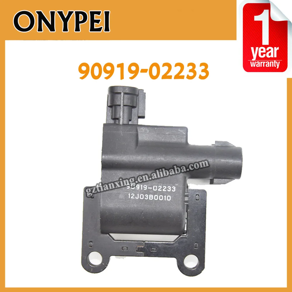 

9091902233 High Quality Ignition Coil 90919-02233 For Toyota Land Cruiser 70 FZJ7# 100 105 FZJ10# 1FZFE 90919 02233