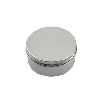 

100 x 150g aluminum jars, 150 g aluminum case for powders, gels, cream use, 5 oz metal containers