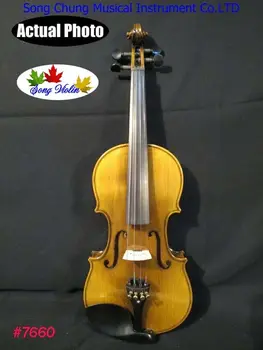 

Hand-made Strad style SONG Brand violin 3/4,huge and resonant sound #7660