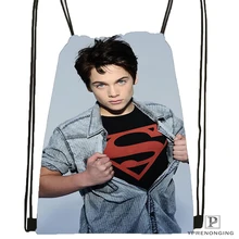 Изготовленная на заказ Дилан О 'бриен походная сумка на шнурке милый рюкзак для детей(черная спинка) 31x40 см#180531-04-44