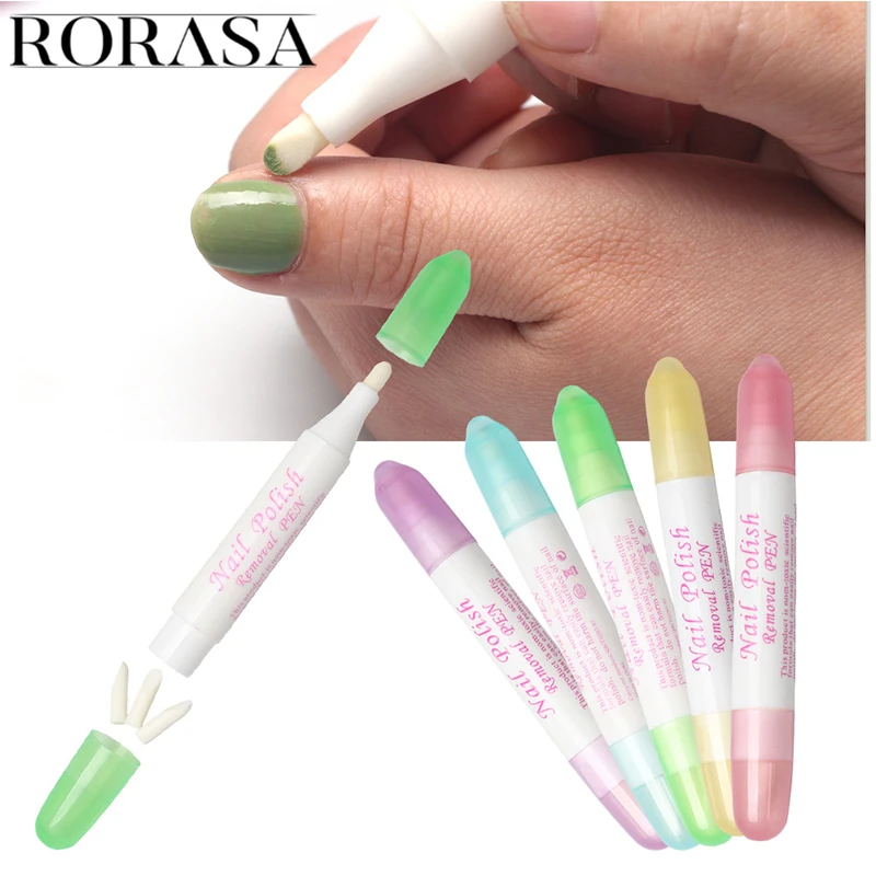 Дизайн ногтей средство для снятия гель-лака ручка очищающее средство для маникюра Лак для ногтей Корректор ручка+ три письменных лак для ногтей чистый карандаш