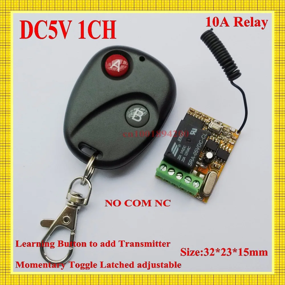 Релейный приемник передатчик 315 МГц 10 А|lighting remote control switch|switch 10alamp switch |