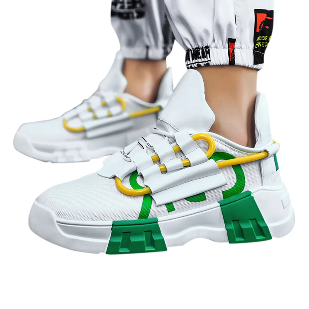 

CHAMSGEND 2019 New Men's Breathable running shoes sneakers trend air cushion fashion casual non-slip sports running shoes