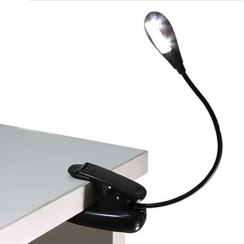 

Mini Super-bright Clip-On LED Book Light Student Reading Light Portable LED Work Light Kids Bedroom Portable Desk Light