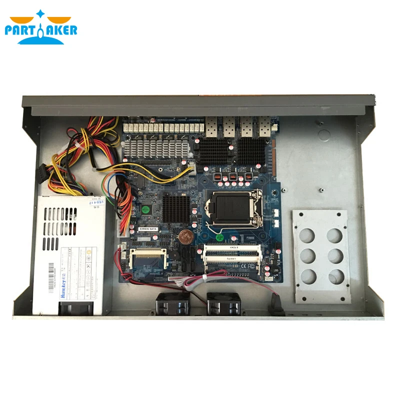 1U шасси I7 4770 4G RAM 64G SSD Сетевая безопасность брандмауэр маршрутизатор промышленный