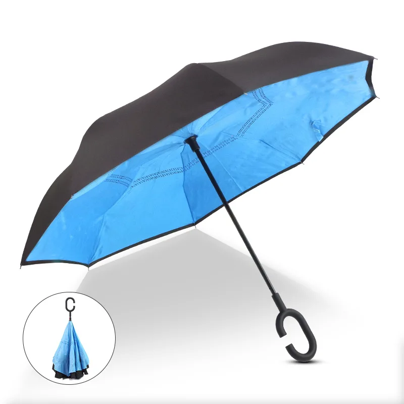 Buy Folding Reverse Umbrella Double Layer Inverted
