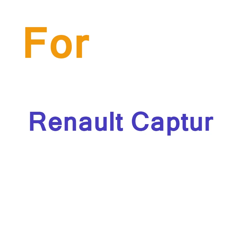 Cawanerl автомобильные аксессуары запечатывание печать полосы комплект резиновая прокладка край для Renault Espace Koleos Duster Captur Sandero - Цвет: For Renault Captur