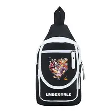 Новинка; Лидер продаж; аниме андертейл flowey без нагрудные сумки высокого качества в стиле унисекс Студенческая школьная сумка опрятный стильная сумка-мессенджер