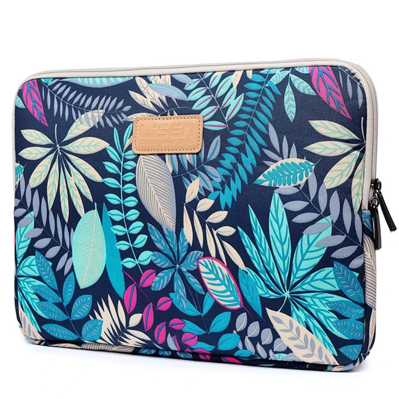 

Leaves 11.6 12.9 13.3 15.6 inch Women Men Laptop Sleeve Case For Ultrabook like Macbook Pro / Macbook Air / Acer / Asus / Dell