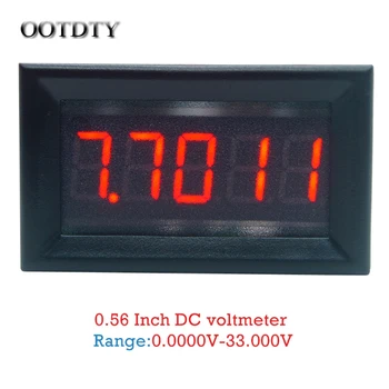 

OOTDTY DC 0-33.000V (0-33V) Digital Voltmeter 5-digits bit High Precision Voltage Meter dorp shipping