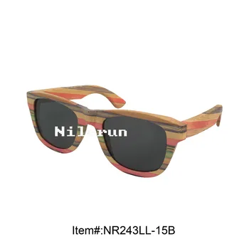 

fashion woman's multi color bamboo sunglasses