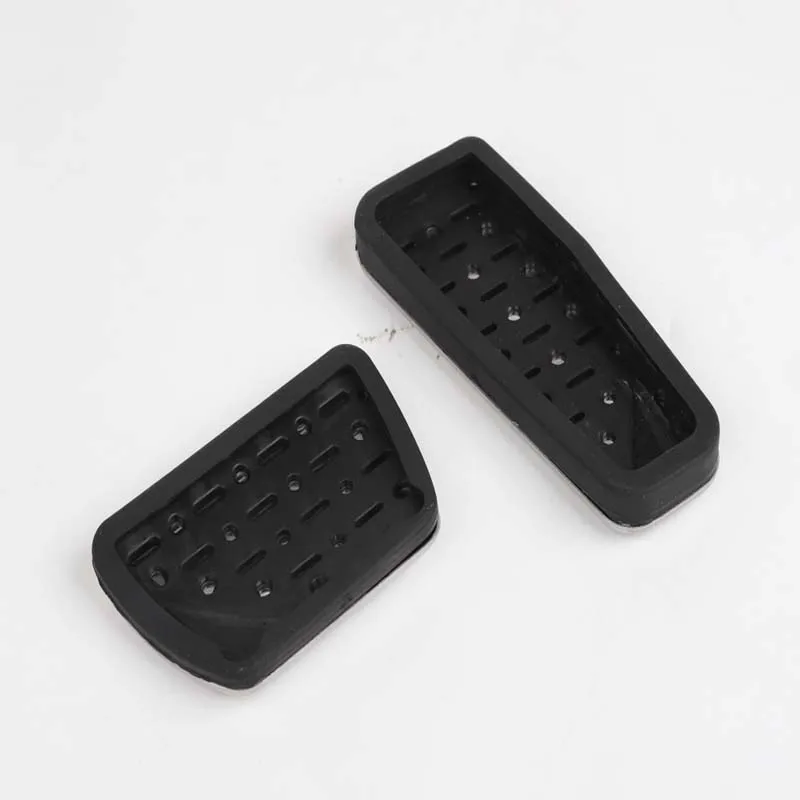 JeCar Accelerator Brake Pedal Aluminium Alloy Non-Slip Foot Pedal for 2018-2019 Jeep Wrangle JL JLU