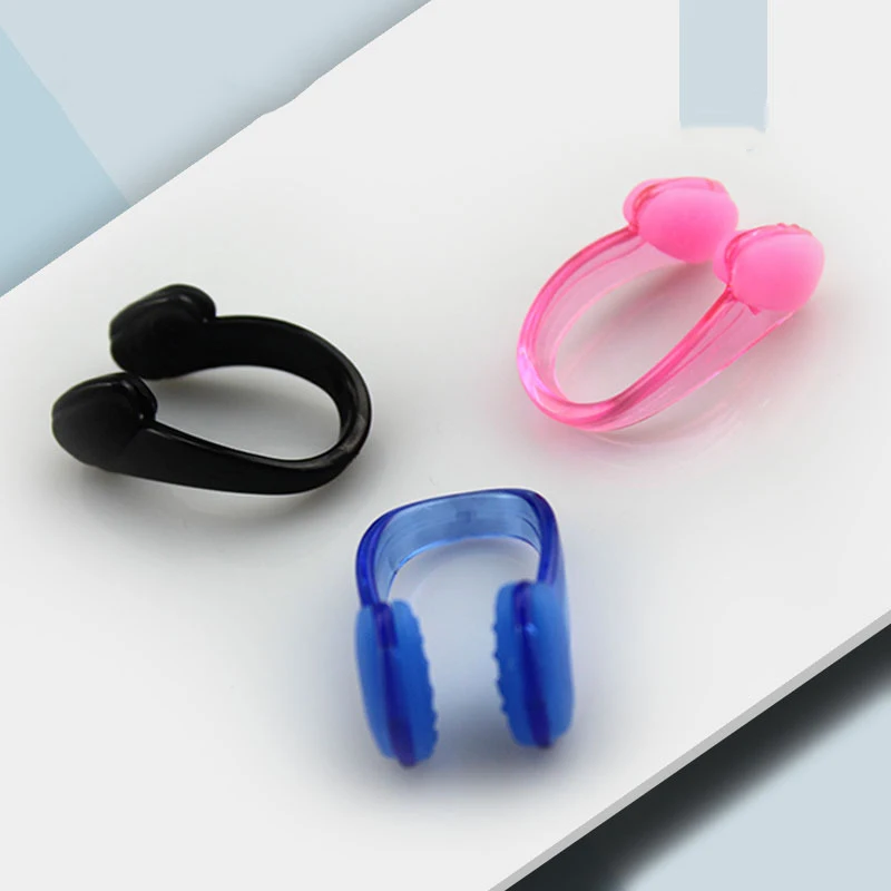 

Swimming Nose Clip Adult Children Soft Silicone Water Sports Unisex Particle Waterproof And Non-slip Swimming Nose Clips