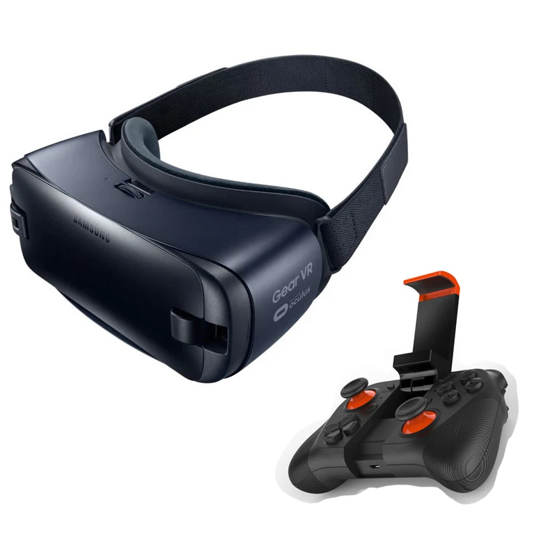 Gear VR 4,0 3D очки Гироскопический Датчик шлем виртуальной реальности, встроенный для Samsung Galaxy Note 7 S6 S6 Edge+ S7 S8 S8plus S9 S7Edge - Цвет: Gear-VR4  050