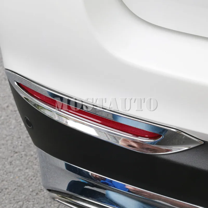 Для Benz GLC X205 X253 ABS хромированный задний противотуманный светильник накладка 2015 2018