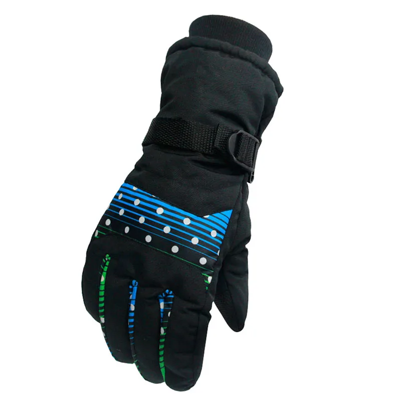Balight Горные лыжи снегоход водонепроницаемые перчатки противоскользящие износостойкие перчатки для катания на лыжах Зимние мотоциклетные ветрозащитные перчатки - Цвет: L