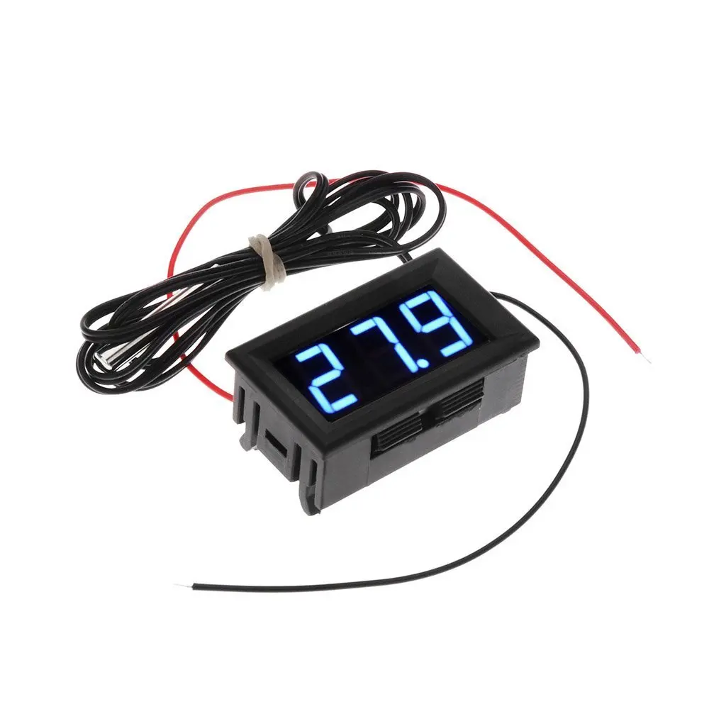 DC 5 - 12 V 50 110 degree C Digital thermometer Thermometer Refrigerator Temperature detector with probe | Инструменты