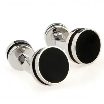 

Black Enamel Cufflink 15 Pairs Free Shipping