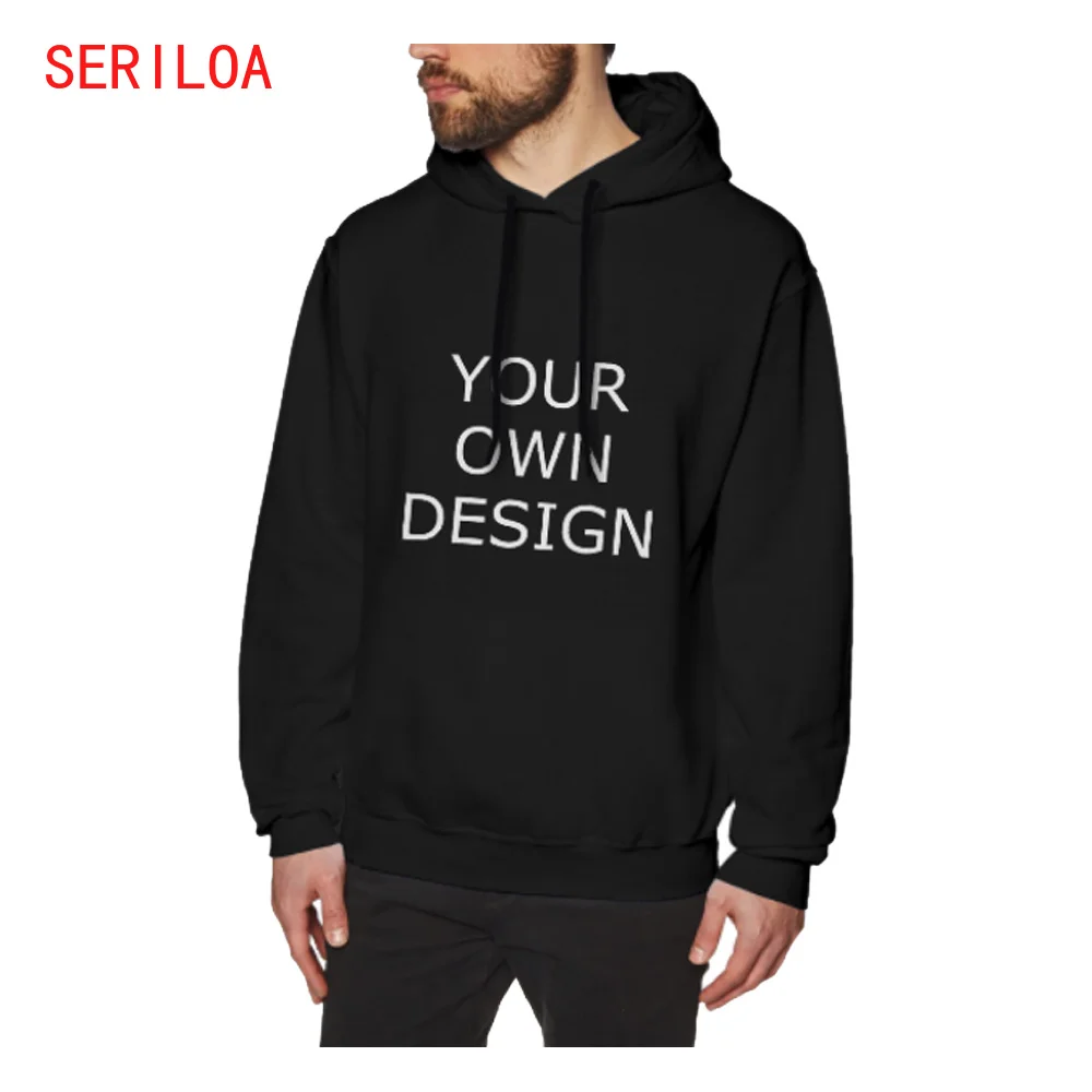 

Custom Men Polluver Sweatshirt Hoodies Free Print LOGO/TEXT/PHOTO