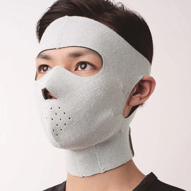 Креативная японская Cogit маска для подтягивания кожи лица Германий лица сауна для похудения резиновая маска против морщин мужчин использовать 3D V-Face маски для подтяжки лица