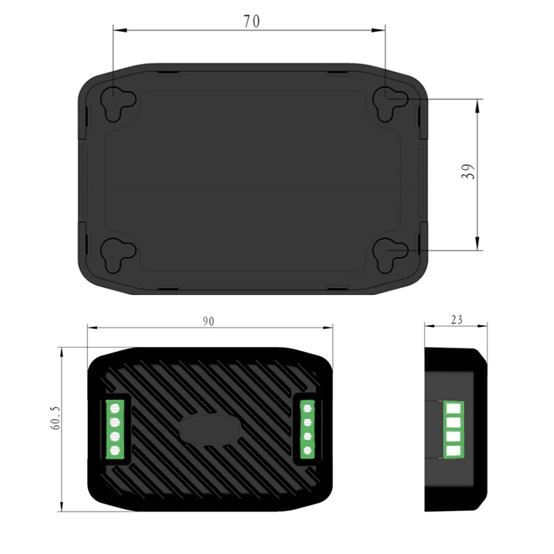 Однофазное реле ватт энергии метр с Разделение CT& USB RS485 Modbus 220 V 100A напряжение, Частота тока Мощность фактор измеритель kwh