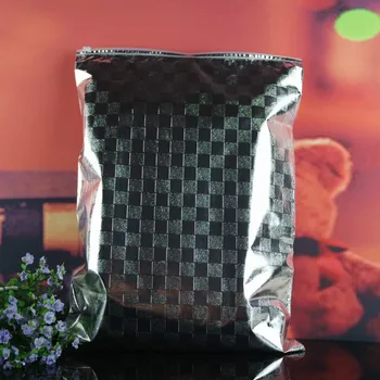 

50pcs 30x40cm Translucent clothing packaging bags square pattern large plastic storage bag travel underwear package pocket