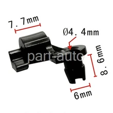 100x oem náilon para chrysler porta bloqueio haste clipe 5/32 tamanho da haste (esquerda) 5/32 haste para ford para 9815325,16607593, D2VZ-6521952A