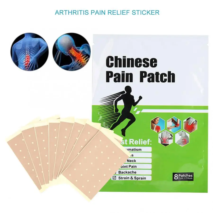 

16/8pcs Arthritis Pain Relief Inflammation Relieving Patch Sticker Sub-health Care Plaster v