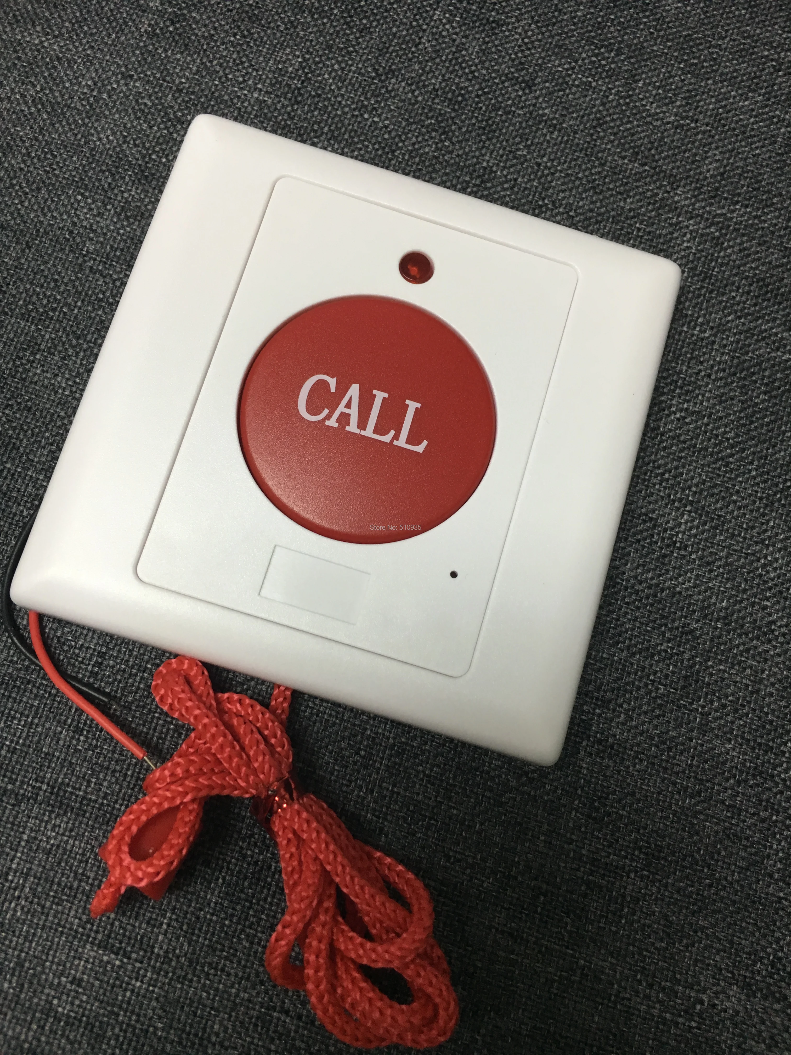 

Auto Reset CALL/ SOS Pull-Rope Emergency Button for Elderly/Patient use at Home/Hospital/Nursing Home/Hotel/Office