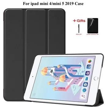 

Trifold Smart Case for New iPad mini 5 ipad mini 5th Gen 2019 with Auto Sleep/Wake Stand Slim Cover for ipad mini 4 case+gifts