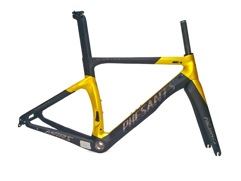 Excellent free shipping carbon road bike frame road cycling bicycle frameset oem brand frame clearance frame fork seatpost carbon frame 4