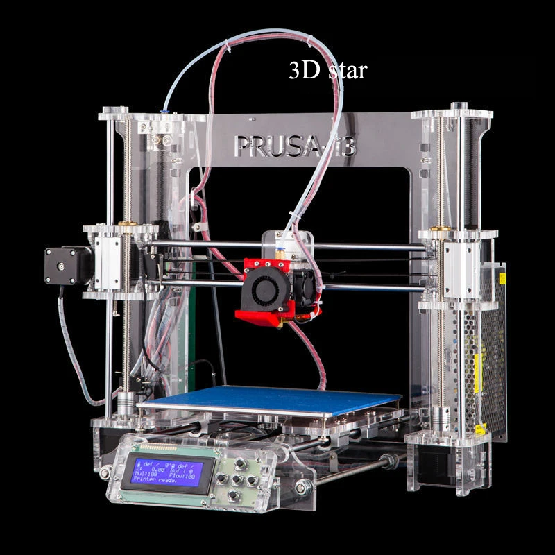 Auto leveling Prusa i3 3D Printer kit Melzi control board automatic level bowden extruder 802Y
