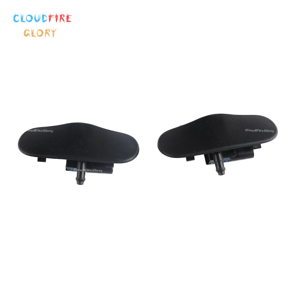 

CloudFireGlory 8UD955987 8UD955988 New Pair Left+Right Side Heated Windshield Washer Spray Nozzle For Audi Q3 2015 2016