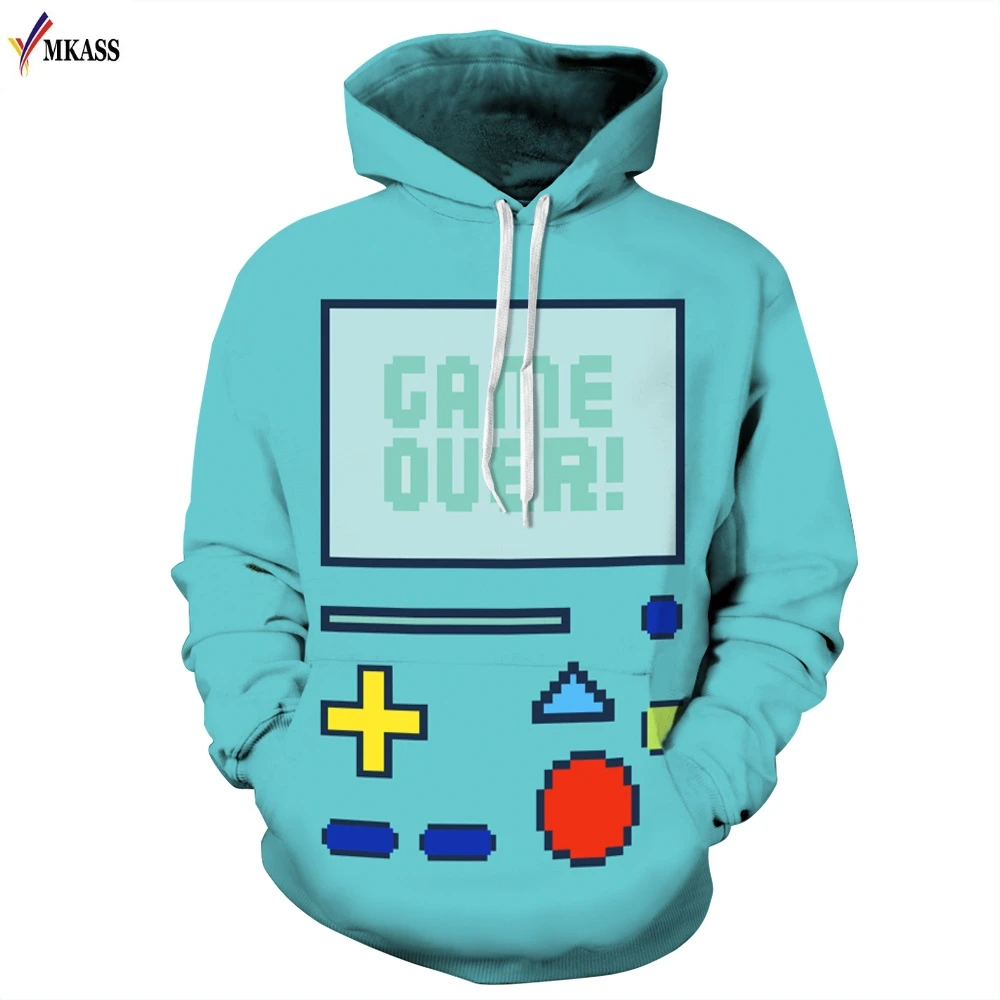 Hot Sale 3D MKASS lovers Hoodies Men/Women Sweatshirt Hooded 3d Brand Clothing Cap Hoody Print Starry Sky European Size 3XL