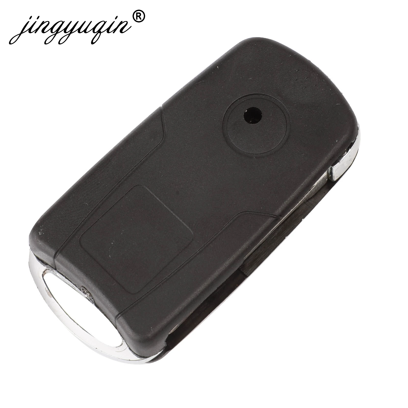 Jingyuqin обновленный флип-чехол для ключа автомобиля для Chevrolet Captiva 2/3 кнопки модифицированный складной пустой чехол для ключа