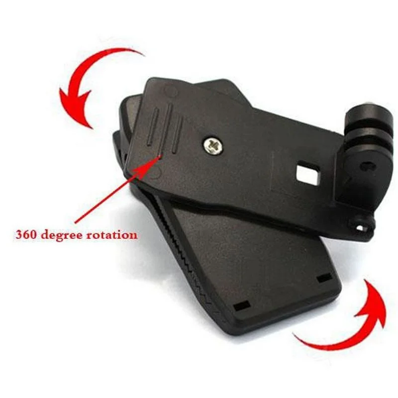 360 градусов Quick Release поворотный кронштейн клип быстрый зажим Крепление для GoPro Hero 3