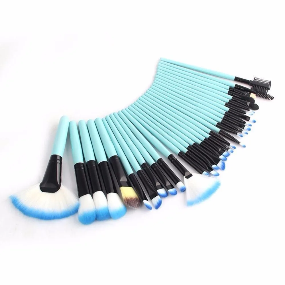 

32Pcs Brushes Set Professional Makeup Foundation Brush For Face Eye Shadows Lip Liner Powder Beauty Tools With Brush Bag
